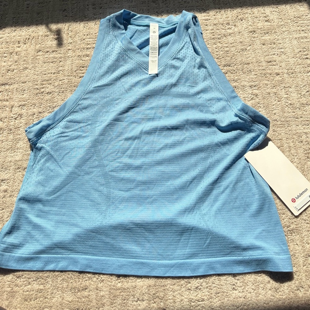 lululemon athletica Sky Blue Women's Racerback Tank